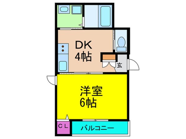 マンションＫａｎａｅの物件間取画像